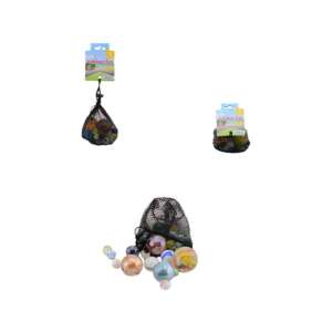 500g bag of assorted glass marbles in various sizes and colors, perfect for playing games or for a calming sensory experience - Marble