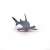 Papo Hammerhead Shark Figurine, realistic detailed model of a hammerhead shark, great for kids and collectors