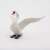 Papo White Swan figurine, realistic animal toy for kids, side view