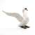 Papo White Swan figurine, realistic animal toy for kids, side view
