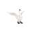 Papo White Swan figurine, realistic animal toy for kids, side view