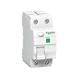 Schneider Electric Resi9 AC osztályú áramvédőkapcsoló, 40A, 30mA, 2 pólusú - Schneider