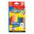 Colorino Kids 12 pack of erasable plastic crayons with eraser