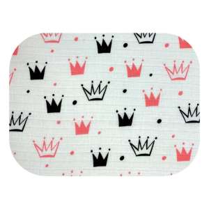 Scutec textil de calitate Ega - Coroana #roz (L010)