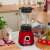 Blender Russell Hobbs Desire, czerwony i czarny, ze szklanym dzbankiem i pokrywką