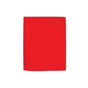 Piros A4 gyűrűskönyv 4 gyűrűvel, 2 cm gerinccel - Gyűrűs mappa