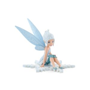 Disney Periwinkle Fairy Figure on Snowflake, 7cm - Bullyland