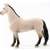 Schleich Hannoverian Gelding, Palomino Horse Figurine, side view