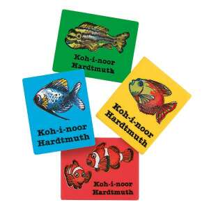 Koh-I-Noor Hardtmuth műanyag radír hal mintával - Radír