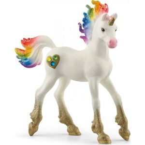 Schleich Rainbow Unicorn Foal Figurine - Magical Creature Toy - Schleich