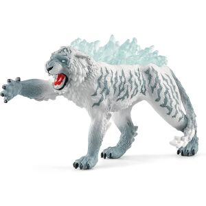 Schleich Eldrador Ice Tiger Action Figure, 13.6cm, realistic toy for kids - Schleich