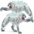 Two Schleich Eldrador Ice Tigers, fantasy animal figures for kids