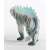 Schleich Eldrador Ice Tiger figure, back view, white tiger with blue ice crystals, fantasy animal figurine