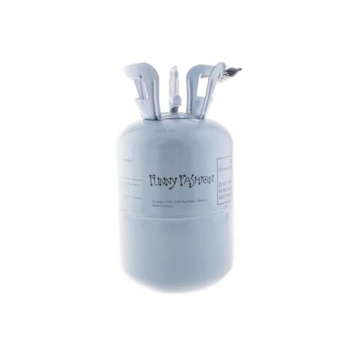 Funny Fashions helium tank for balloons, 30 balloons