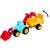 Tractor with Excavator and Trailer 84879816