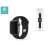 Devia black silicone sport band for Apple Watch 38/40/41mm