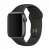 Devia black silicone sport band for Apple Watch 38/40/41mm