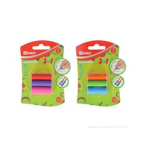 Spirit 3 in 1 Roller Bleistiftgriff und Radiergummi, 6er Pack, verschiedene Farben - Graphitstifte