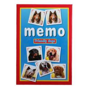 Dohány Toys 637/04 Friendly Dogs Memory Game, a classic memory game with adorable dog pictures - Memory Game