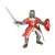 Papo Knights Templar figure, front view, holding a sword and shield