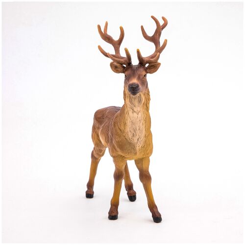 Papo Red Deer Figurine - Wildlife Animal Toy - 11.5cm