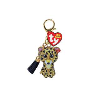 TY Mini Boos Leopárd Kulcstartó - 6 cm