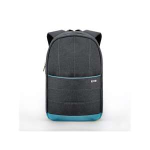 Too BPSW030Z156 Сив раница за лаптоп от 15,6 инча, преден изглед - TOO