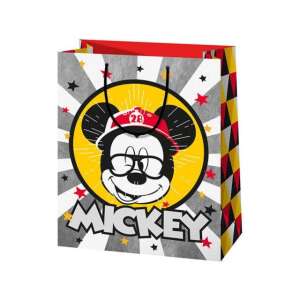 Geantă cadou retro Mickey Mouse, 11x15x6cm, cu design roșu și negru - Pungi cadou