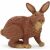 Papo Brown Rabbit Figurine - Realistic Animal Toy for Kids