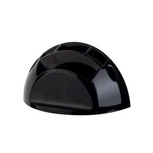 ICO Smart Black Pen Holder, Desk Organizer for Pens, Pencils, and Office Supplies - Notepad holder