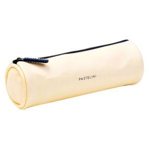 PASTELINI Sárga Cipzáras Tolltartó, 21x6,5 cm - Pastelini
