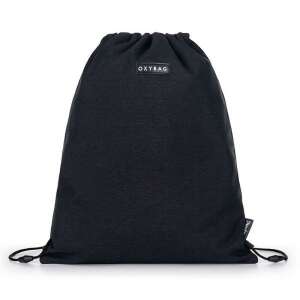Fekete OXYBAG tornazsák, sportzsák - Tornazsák