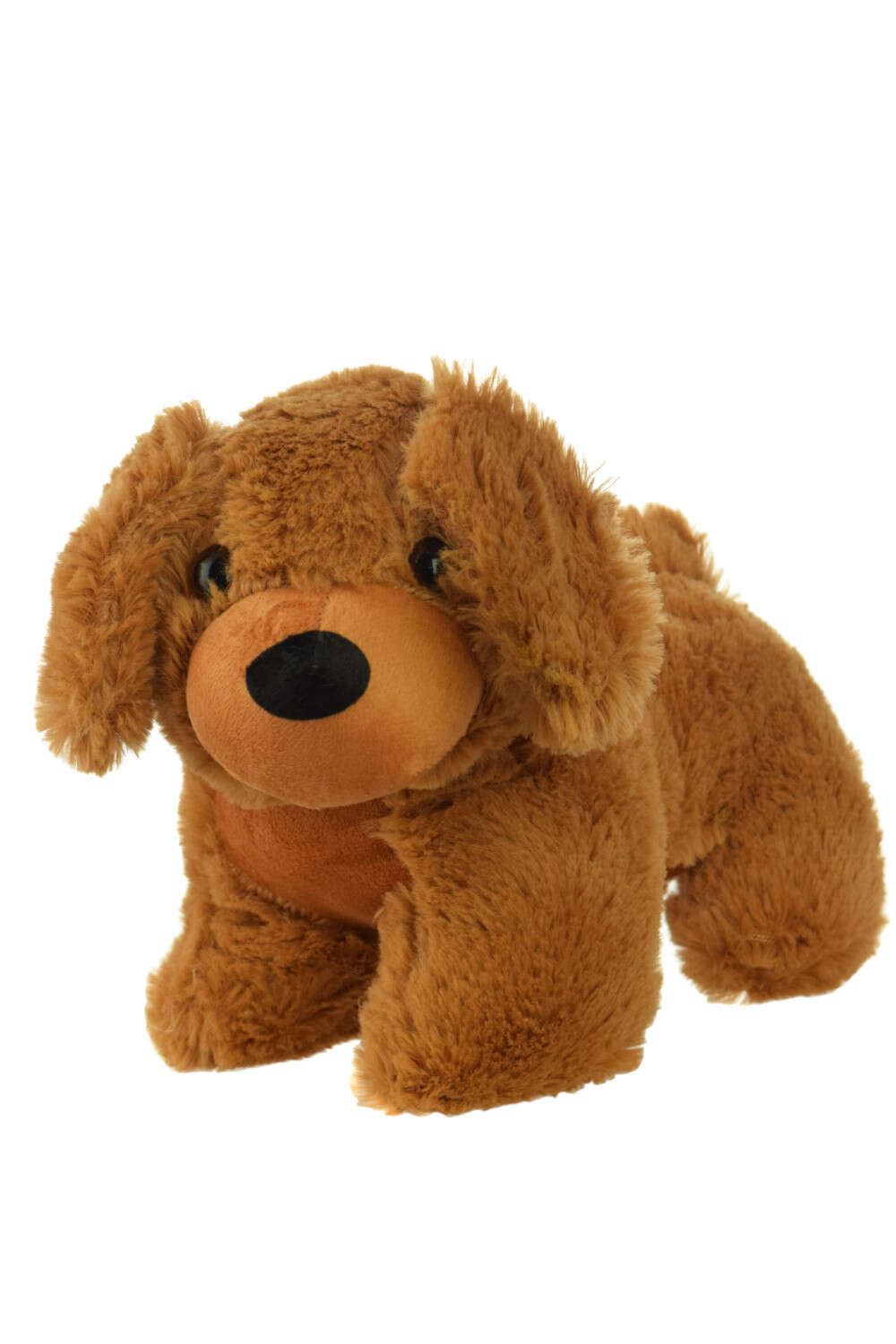 Paws álló kutya plüssök – 23 cm, barna