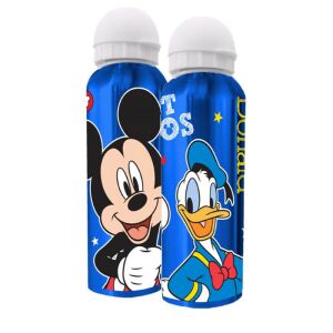 Disney Mickey Mouse und Donald Duck Aluminium Wasserflasche 500ml - Lebensmittel- und Getränkebehälter für Kinder
