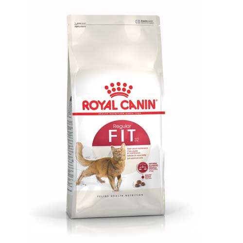 Royal Canin Feline Adult Fit 32 Trockenfutter für Katzen, 400g Beutel