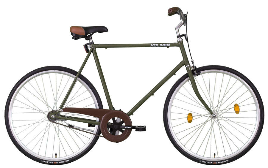 KOLIKEN 28" Férfi kontrás kerékpár zöld