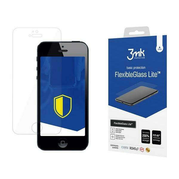 3MK FlexibleGlass Lite iPhone 5/5/SE hibrid üveg Lite képernyővéd...