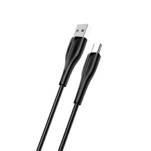 Nabíjací kábel USAMS U38 USB-C do USB-A, čierny, 1 meter - Káble a príslušenstvo