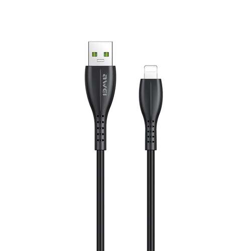 Awei CL-115L Schwarzes Lightning USB Kabel