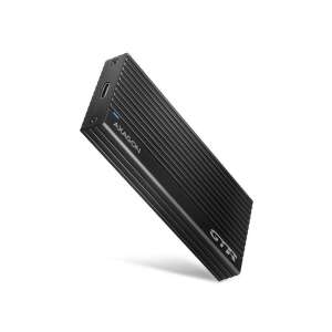 Carcasă externă pentru unitate de disc dur Axagon EEM2-GTR SuperSpeed+ USB-C NVMe M.2, negru - AXAGON