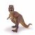 Front View Papo T-Rex Dinosaur Figure - Collectible Dinosaur Toy