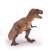 Papo Tyrannosaurus Rex dinosaur figure, side view, realistic, hand-painted, movable jaw, for kids