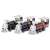 Old Timer toy train, set of 3 steam locomotives in different colors, 15 cm