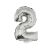 Wiele balonów - 2, srebrny, 42 cm 84882067