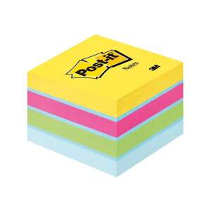 Post-it 2051-U Ultra Mini Haftnotizenblock, 51x51mm, 4 Farben - Notizblöcke