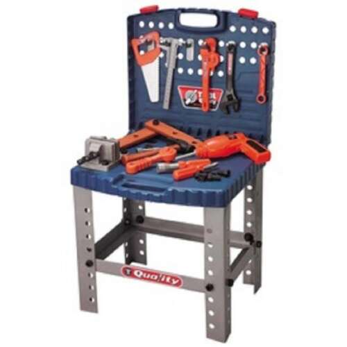 Quality Super Tool Kids Workbench Toy Set with Tools, 42*28*58 cm
