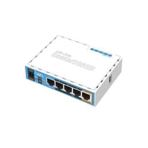 MikroTik hAP ac lite RB952Ui-5ac2nD L4 64Mb 5x FE LAN Dual-band Vezeték nélküli Router 59864674 