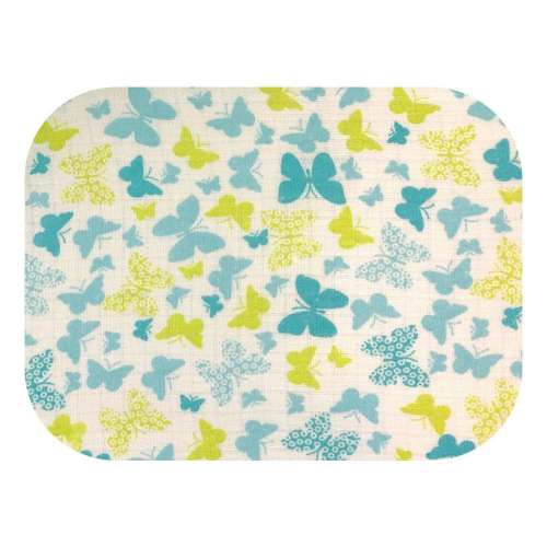 LittleONE by Pepita minőségi Textil pelenka - Apró pillangók #kék-sárga (U016) 31323395