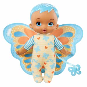 My Garden Baby Niebieska Lalka Motyl ze skrzydłami - Mattel Baba