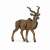 Papo Kudu Antelope Figurine, realistic animal toy for kids, brown and white, standing pose